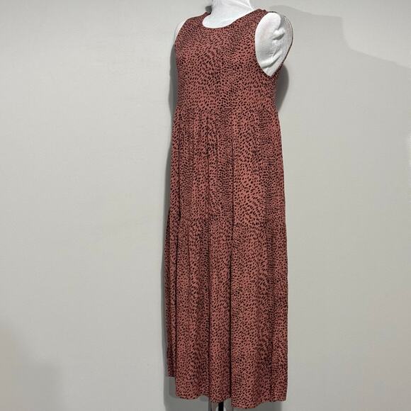 Thread & Seed Abbot Kinney Stroll Midi Dress S/M Flowy Tiered‎ Bohemian - Picture 6 of 10